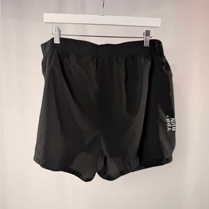Abercrombie + Fitch YPB Run Mesh Running Shorts in Black Size XL